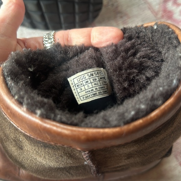 Men’s Ugg leather Beacon boots size 9 - Picture 8 of 8